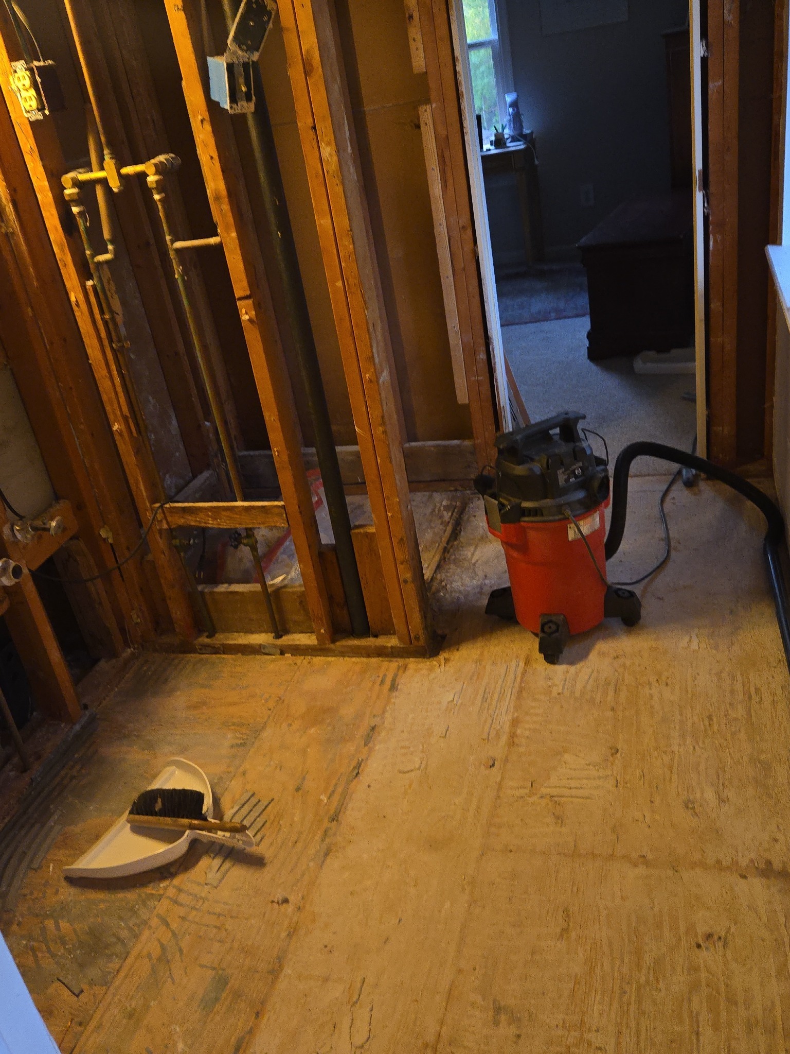 Bathroom demolition
